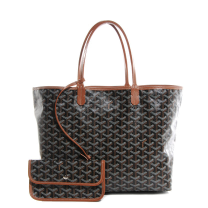 Goyard Goyardine Saint Louis PM Black Gold 1 of 7