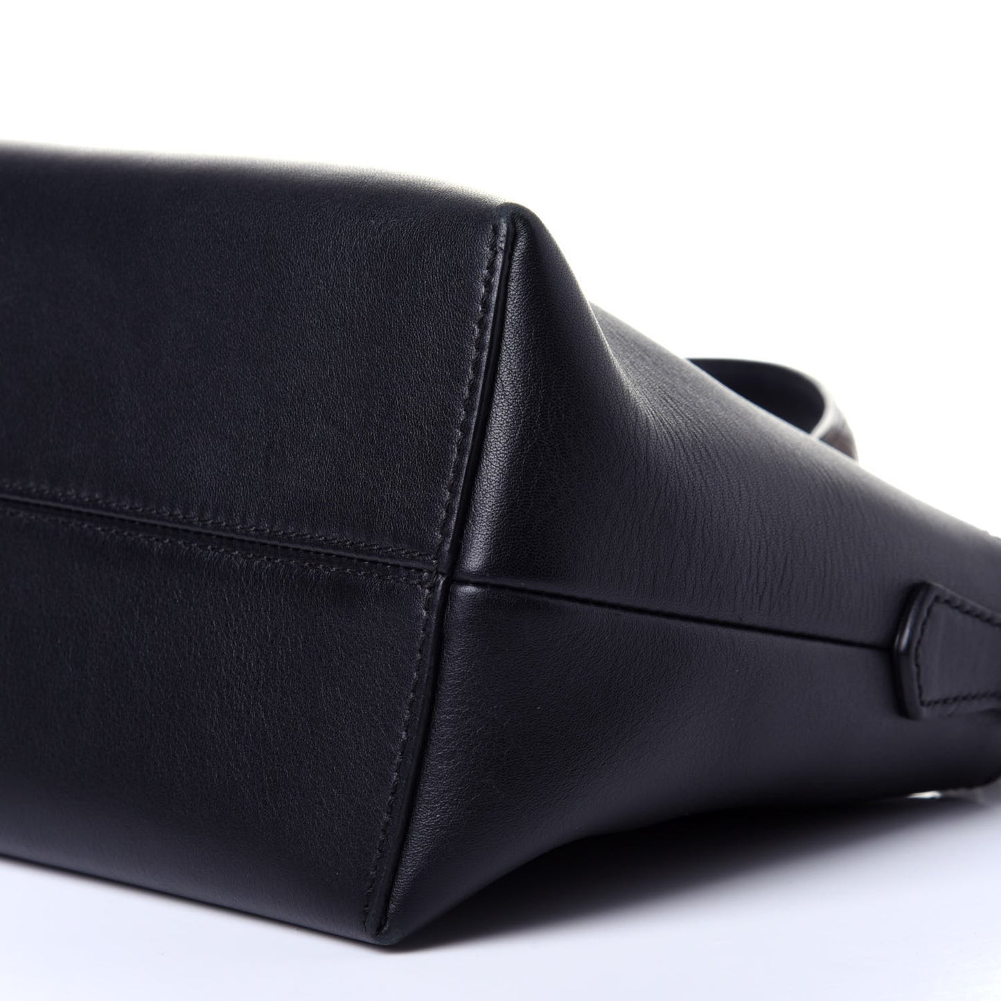 Vitello Dolce Bi-Color FF 1974 Embossed Medium By The Way Boston Bag Black Maya
