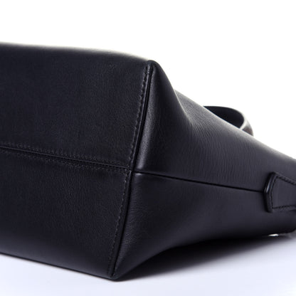 Fendi Vitello Dolce Bi-Color FF 1974 Embossed Medium By The Way Boston Bag Black Maya 10 of 11