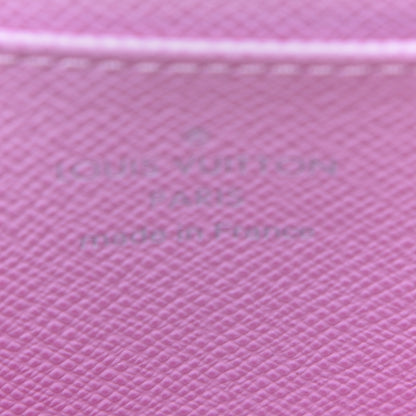 Louis Vuitton Monogram Multicolor Zippy Coin Purse Wallet White Litchi 7 of 9