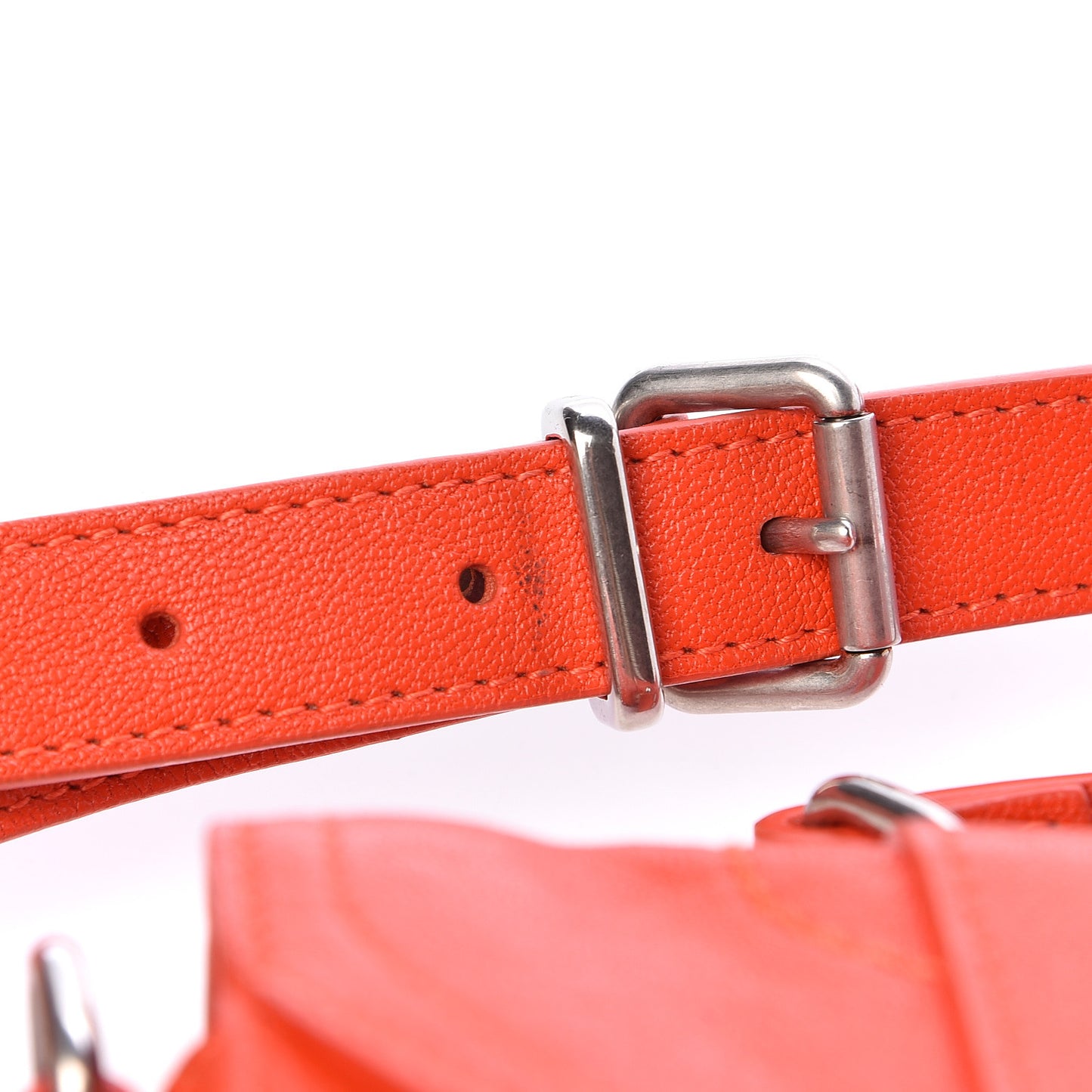 Lambskin Tiny PS1 Satchel Orange Pepper