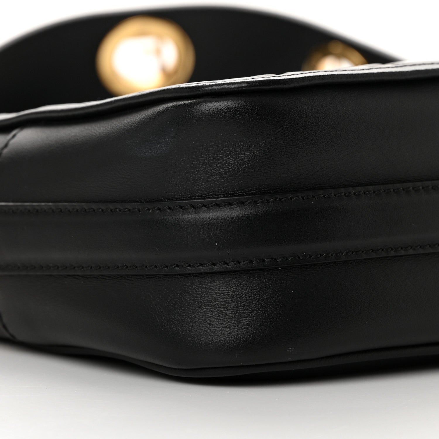 Fendi Vitello Century F is Fendi Bi-Color FF 1974 Embossed Camera Case Maya Black 9 of 13
