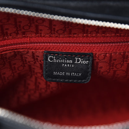 Christian Dior Lambskin Cannage Large Lady Dior Black 6 of 16