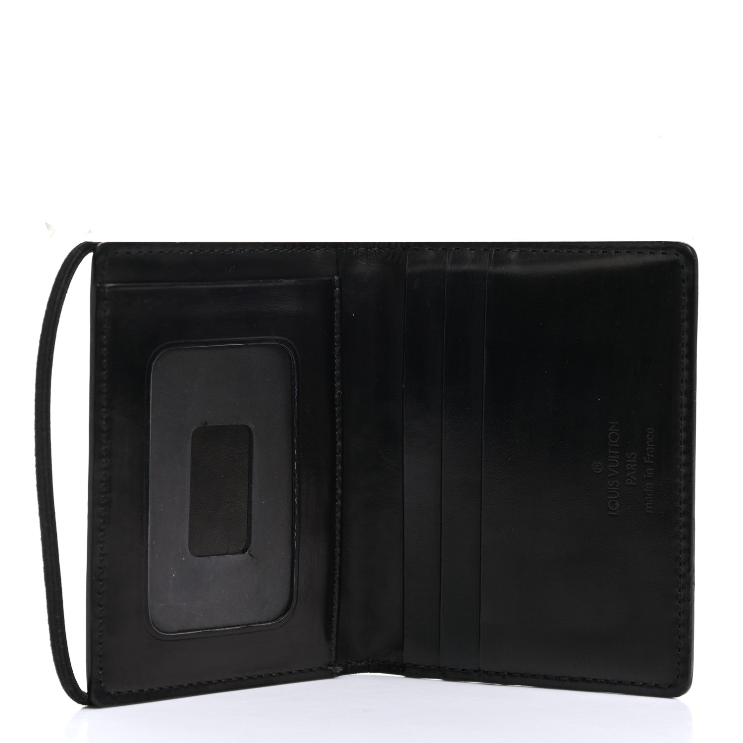 Louis Vuitton Epi Porte Monnaie Elastique Wallet Black 5 of 7