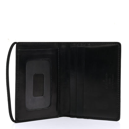 Louis Vuitton Epi Porte Monnaie Elastique Wallet Black 5 of 7