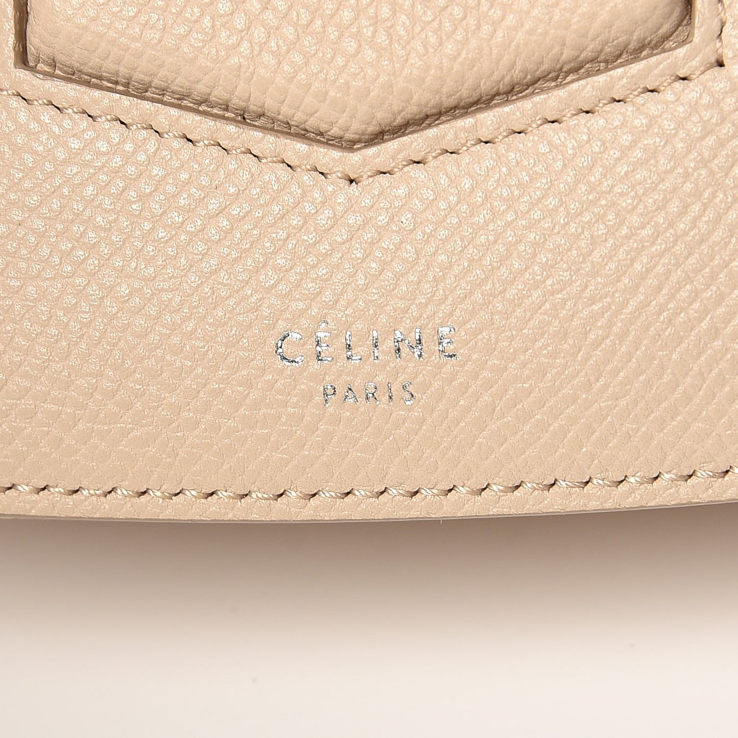 Grained Calfskin Compact Trotteur Ballerina