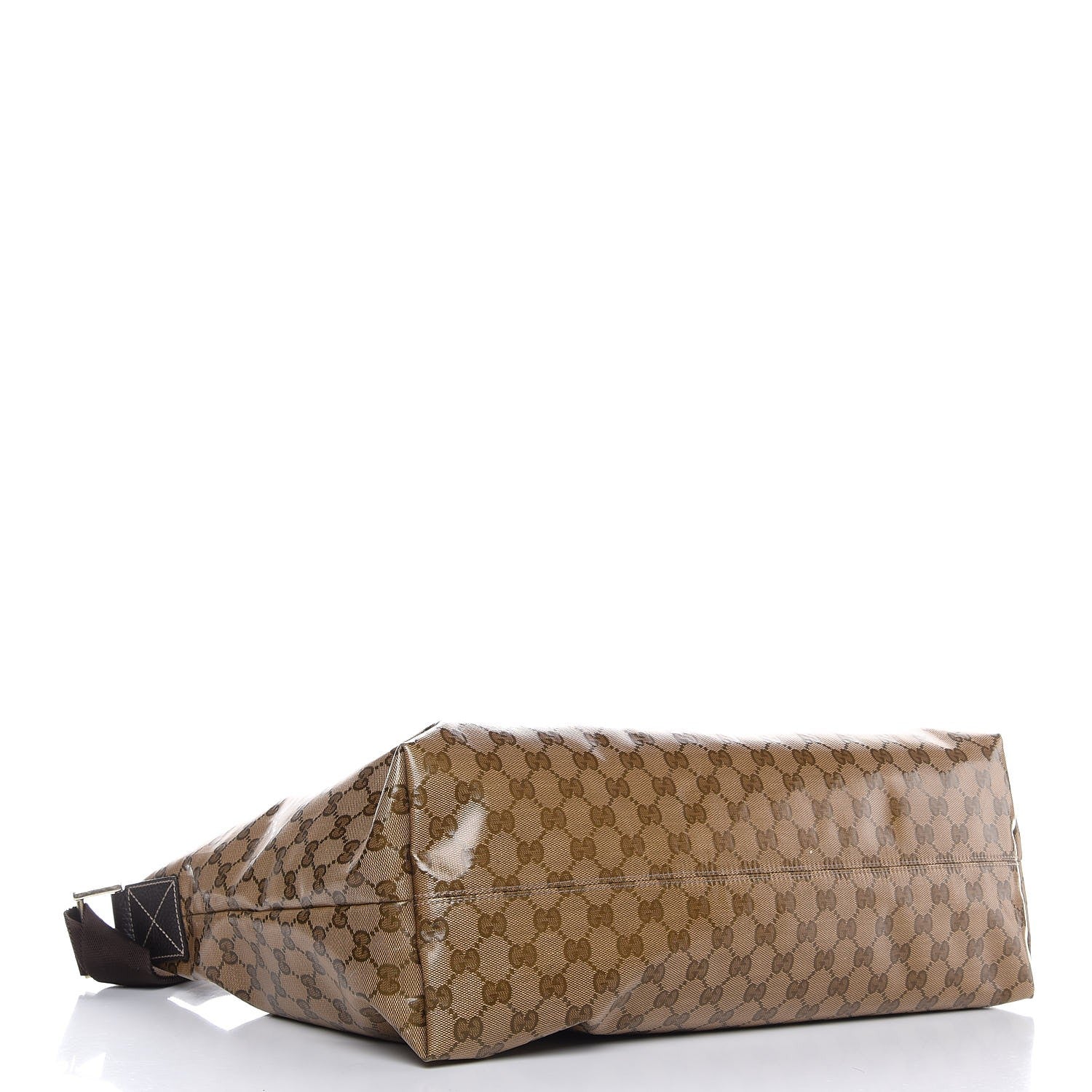 Gucci Crystal Monogram Travel Bag Dark Brown 4 of 7