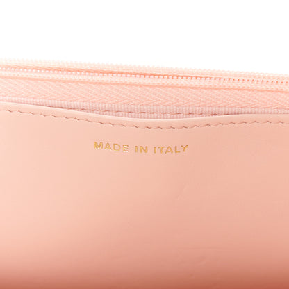 Chanel Caviar Quilted Camellia Wallet On Chain WOC Light Pink 7 of 12