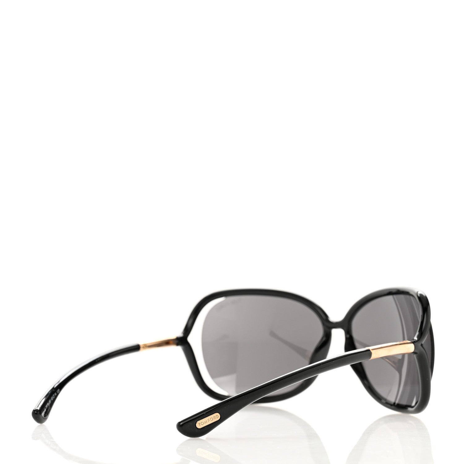 Tom Ford Acetate Raquel Sunglasses TF76 Black 4 of 7