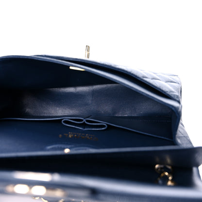 Chanel Caviar Quilted Small Double Flap Navy 4 of 13