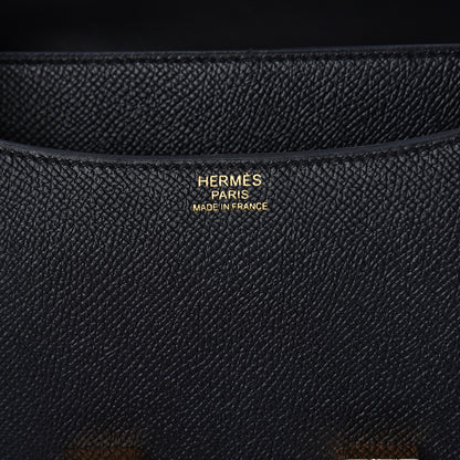 Hermes Epsom Constance 24 Black 5 of 20