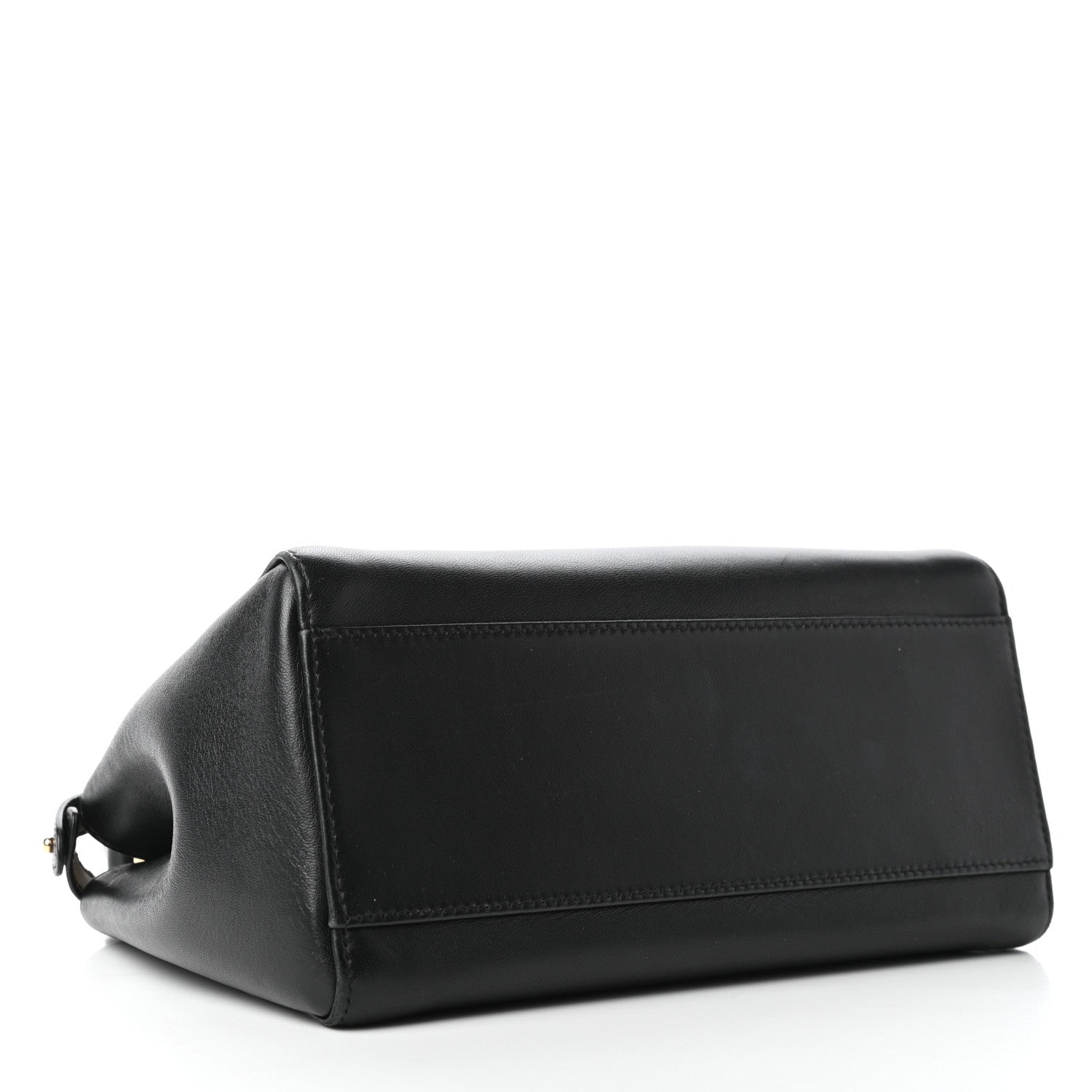 Fendi Nappa Mini Peekaboo Iconic Satchel Black 4 of 8
