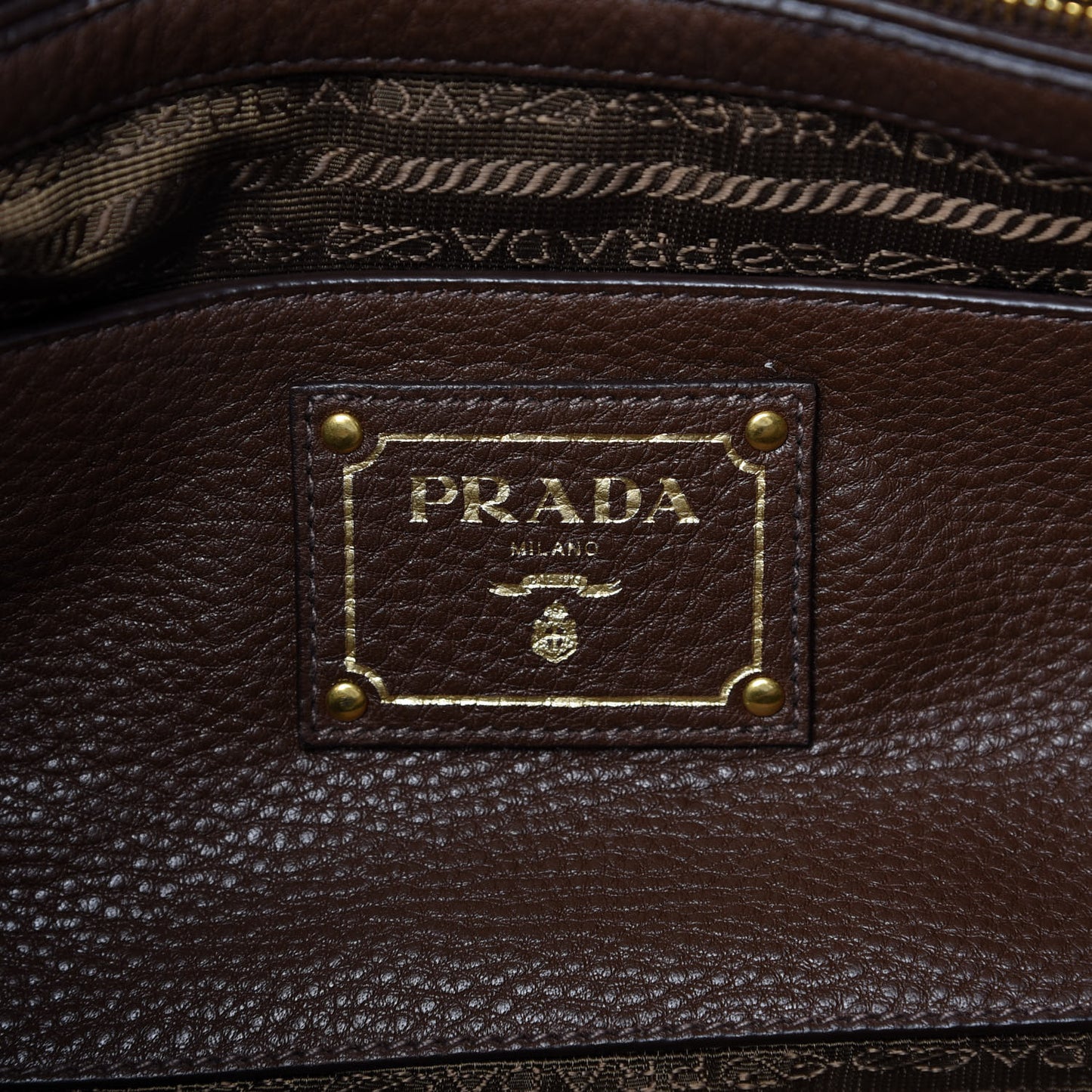 Vitello Daino Shopping Tote Bruciato