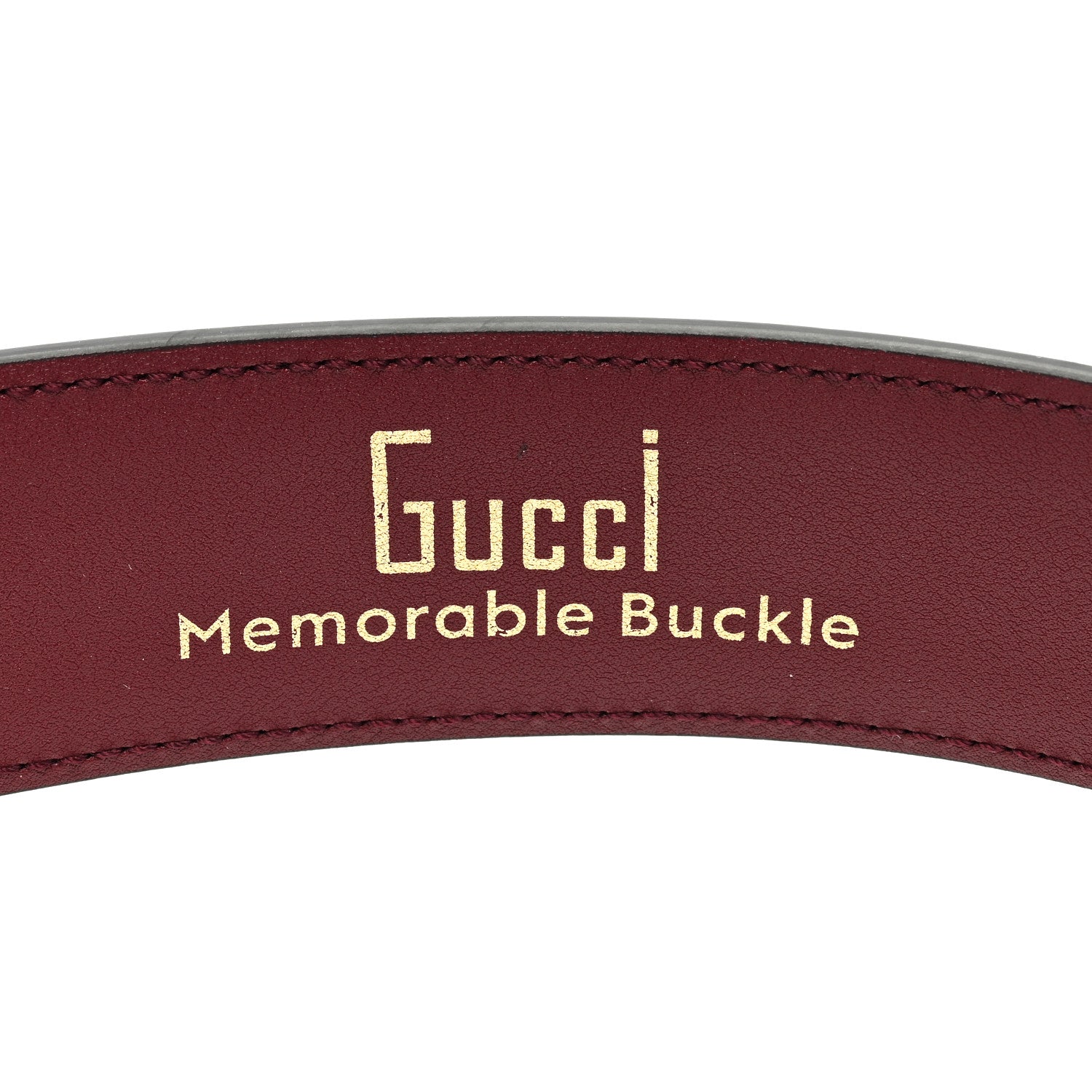 Gucci Ciny Lux Calfskin Patterned Double G 40mm Belt 75 30 Rubicund 4 of 5