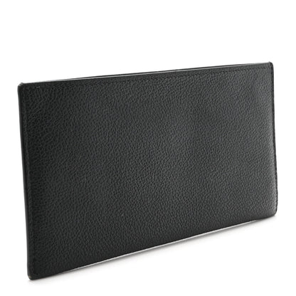 Louis Vuitton Calfskin Felicie Chain Wallet Card Holder Insert Black 3 of 6