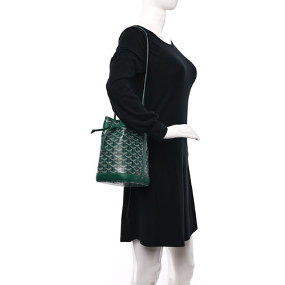Goyard Goyardine Petit Flot Bucket Bag PM Green 2 of 8