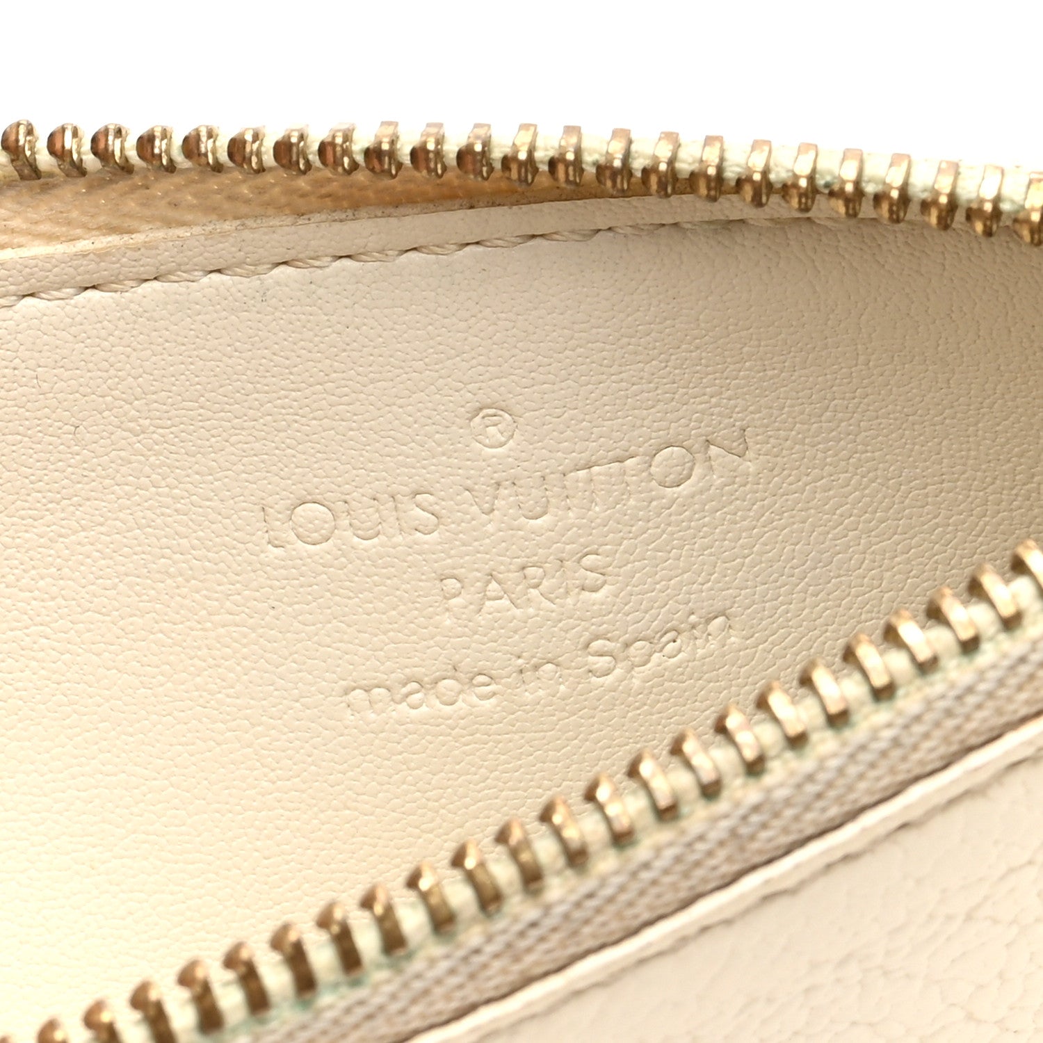 Louis Vuitton Suhali Key Pouch White 6 of 6