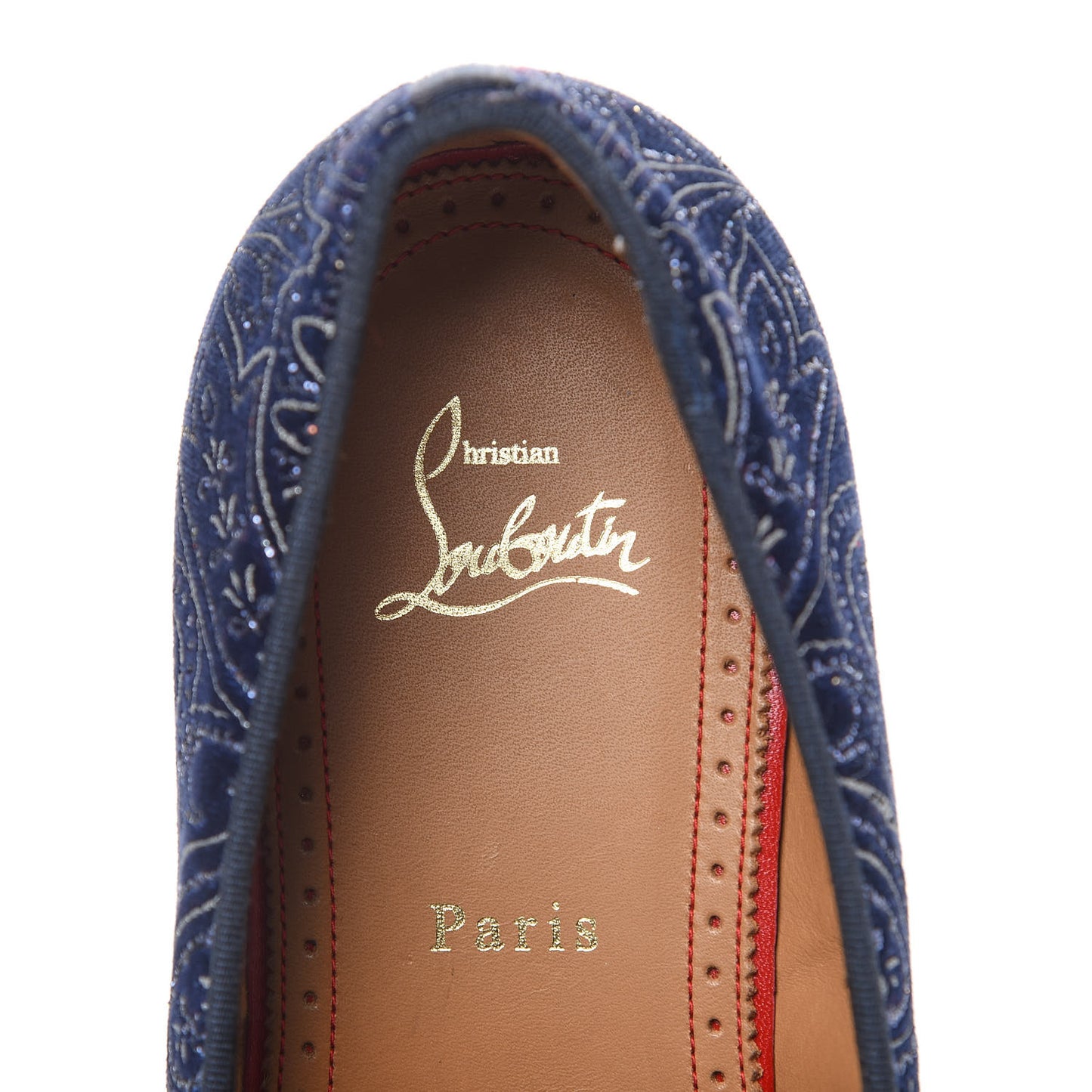 Velvet Brode Mens Dandelion Flat Loafers 41 Navy