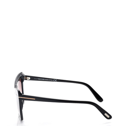 Tom Ford Valesca Cat Eye Sunglasses TF555 Black 3 of 8