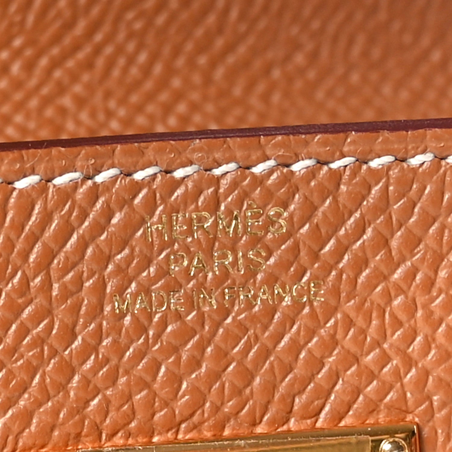 Hermes Epsom Kelly Wallet To Go Gold 6 of 10