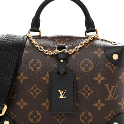 Louis Vuitton Monogram Petite Malle Souple Black 7 of 9