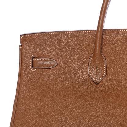 Hermes Togo Birkin 40 Gold 25 of 29