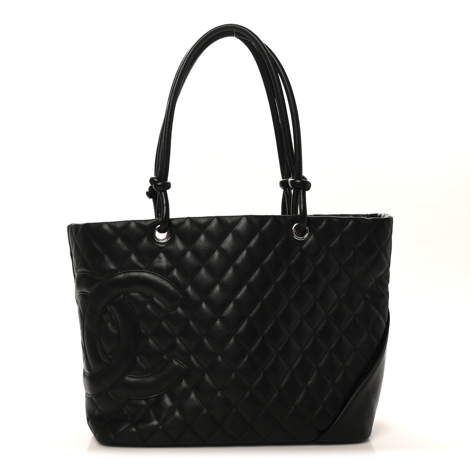 Chanel Calfskin Quilted Large Cambon Tote Black 1 of 10