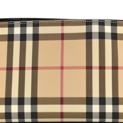 Burberry House Check Large Pochette Black 7 of 9