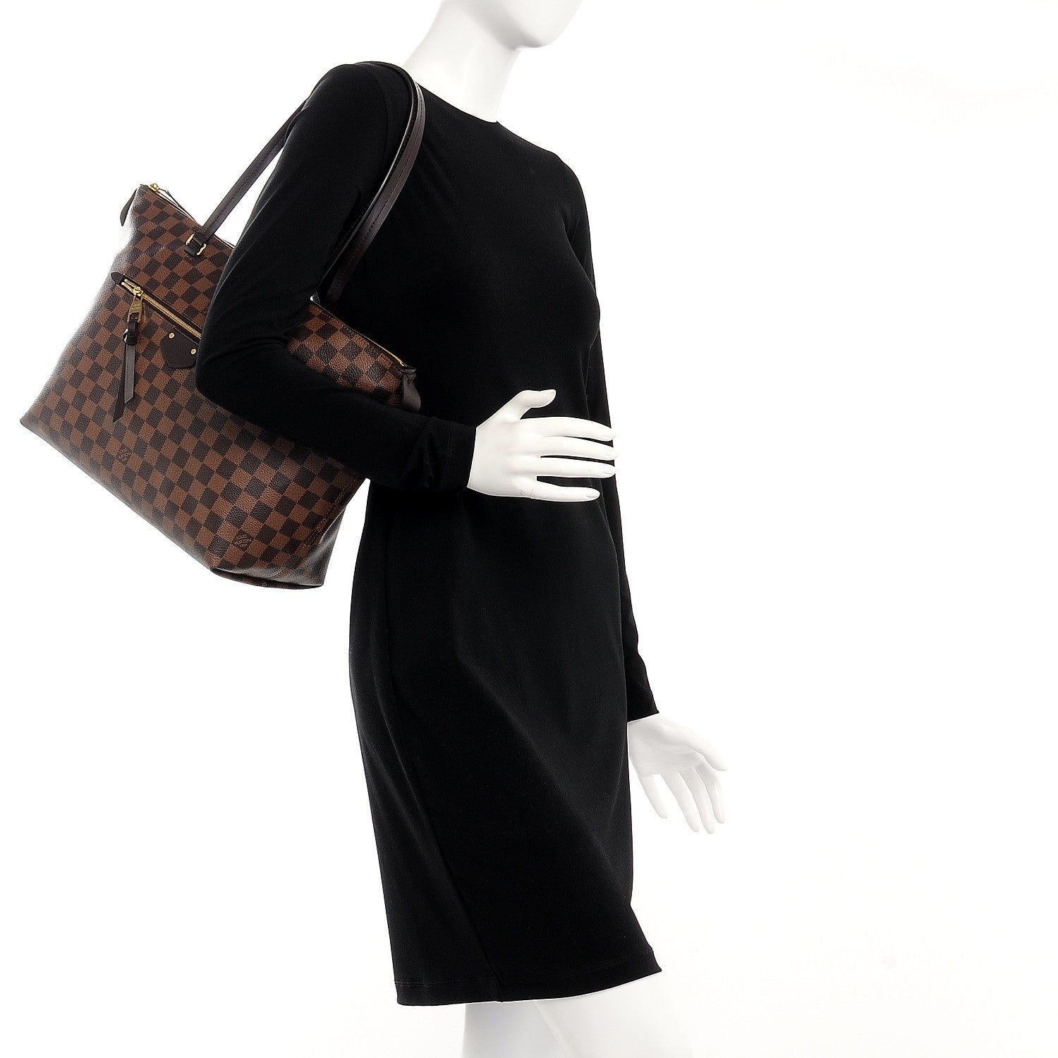 Louis Vuitton Damier Ebene Iena MM 2 of 10