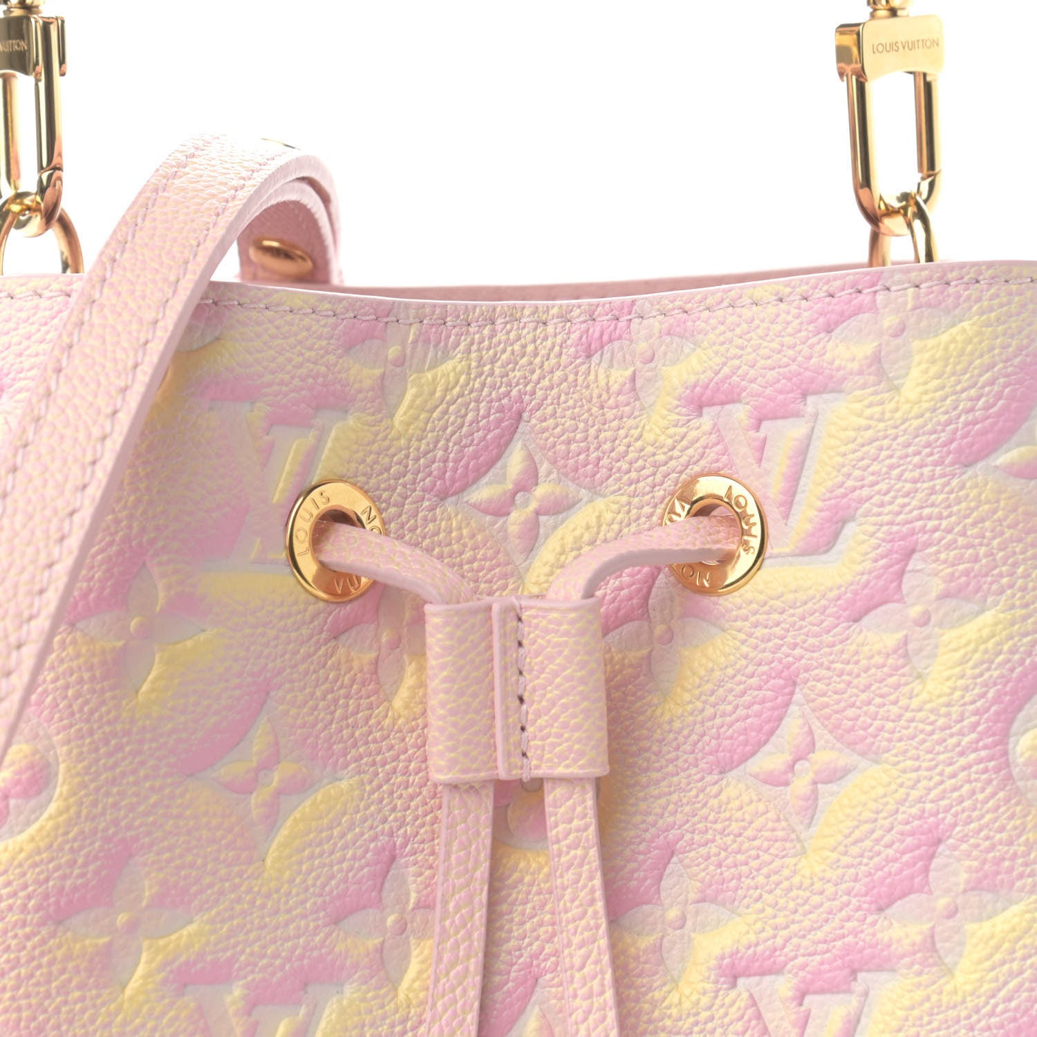 Louis Vuitton Empreinte Monogram Summer Stardust Neonoe BB Pink 7 of 9