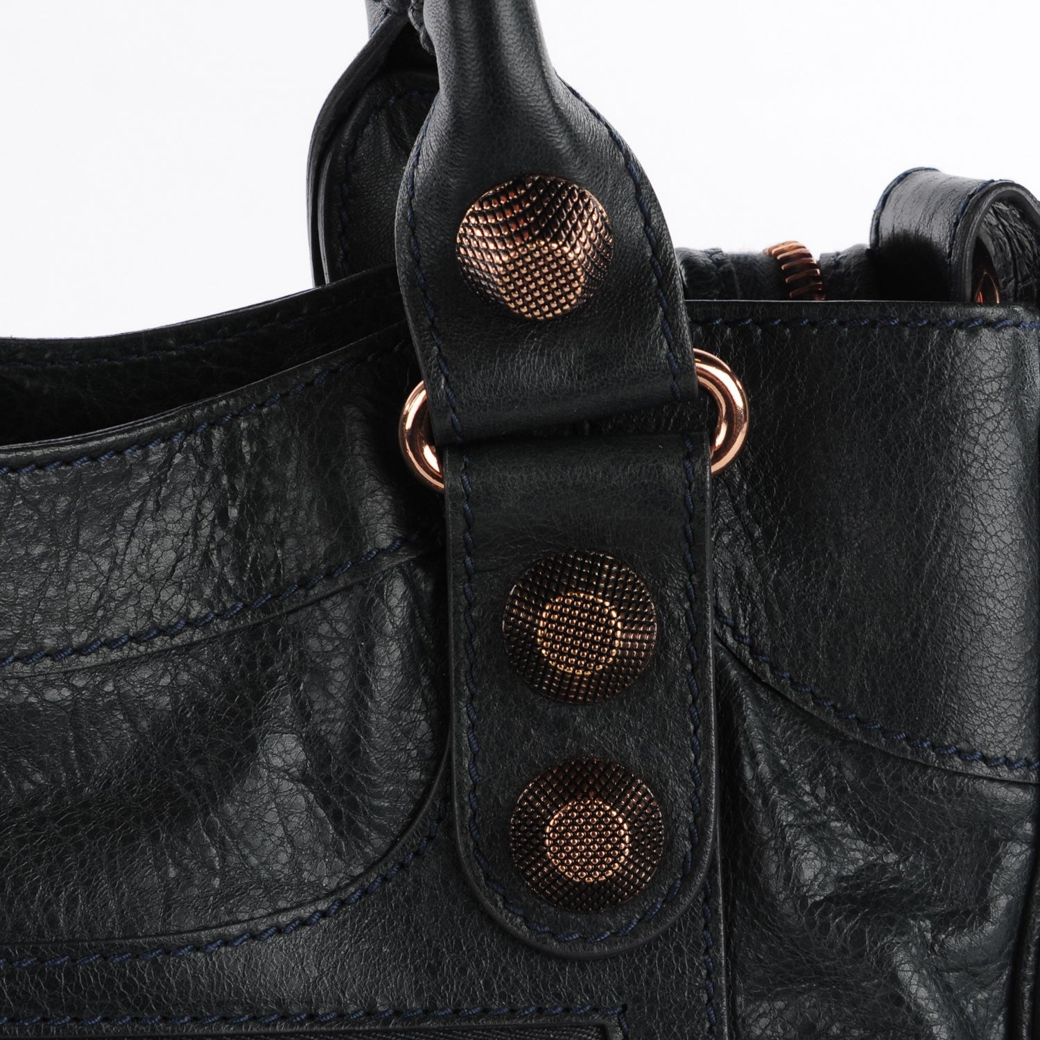 Balenciaga Agneau Giant 21 Rose Gold Hardware Velo Anthracite 12 of 15