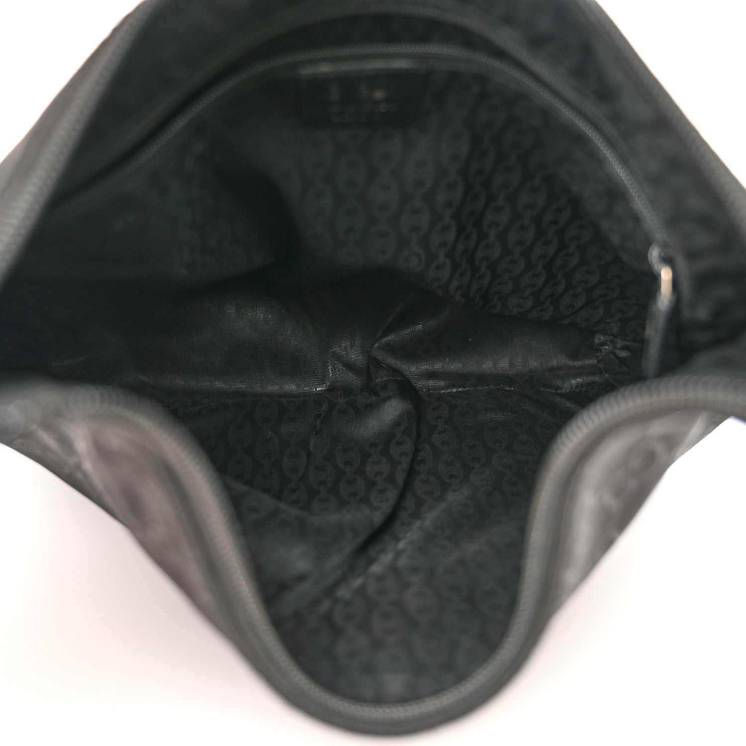 Gucci Nylon Monogram Small Hobo Black 6 of 16