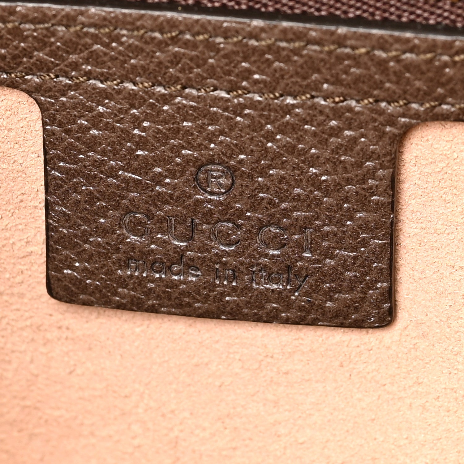 Gucci GG Supreme Monogram Web Medium Ophidia Top Handle Dome Bag Brown 6 of 11