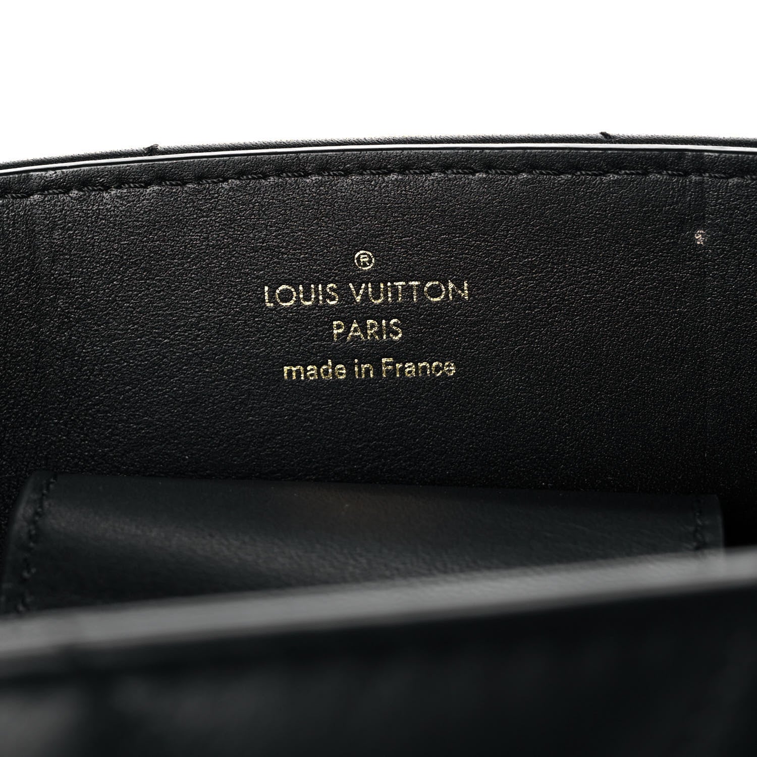 Louis Vuitton Calfskin New Wave Chain Tote Black 6 of 10