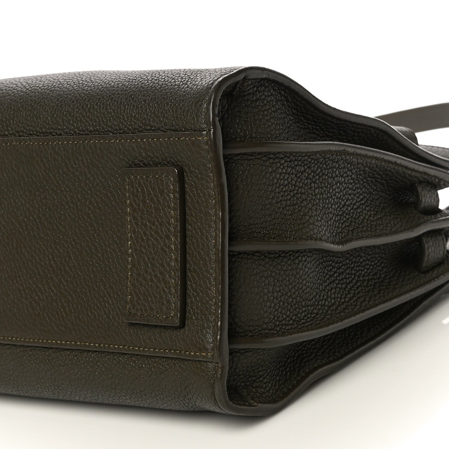 Saint Laurent Grained Calfskin Baby Sac De Jour Souple Earth 10 of 15
