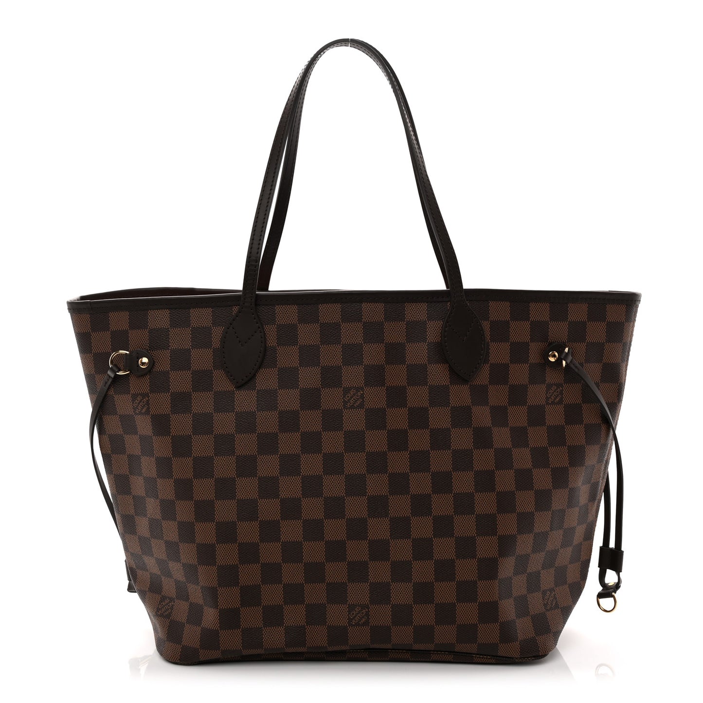 Damier Ebene Neo Neverfull MM Rose Ballerine