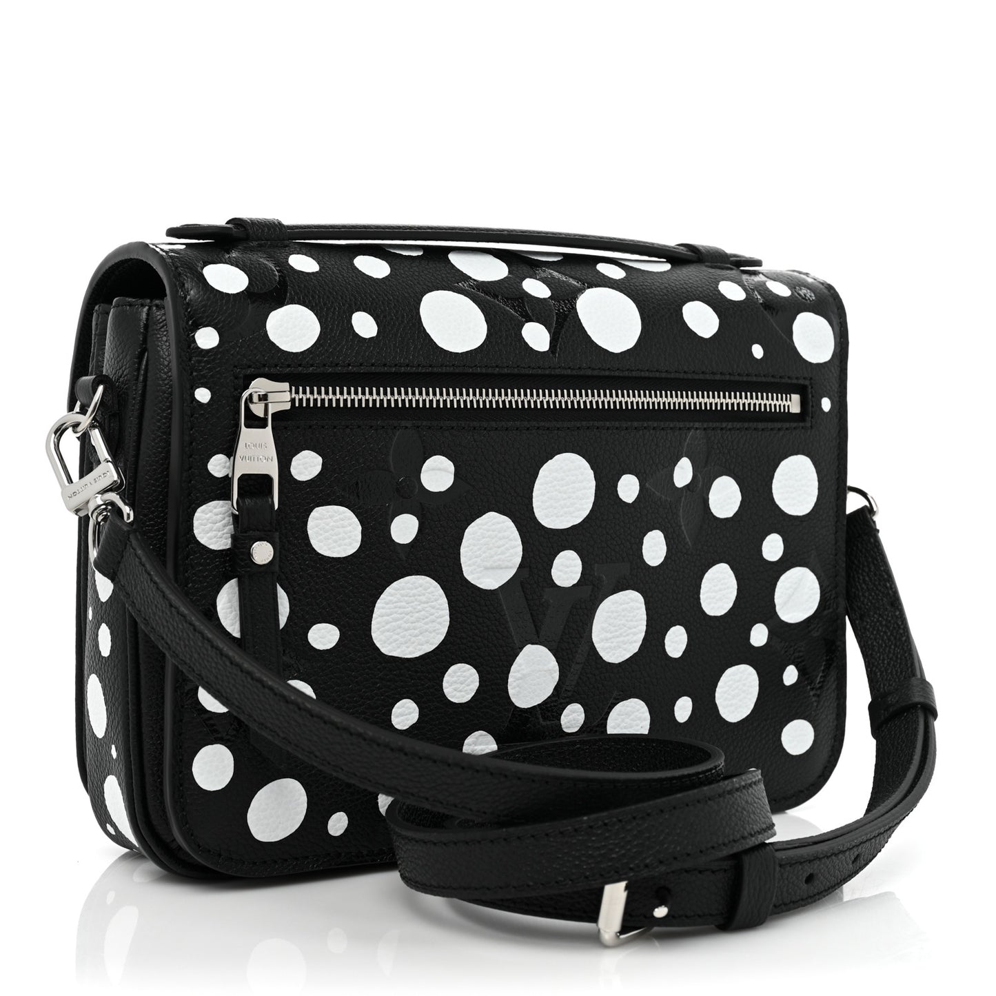 LV X YK Empreinte Monogram Giant Pochette Metis Black