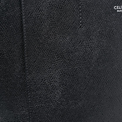 Celine Grained Calfskin Small Vertical Cabas Black 11 of 11