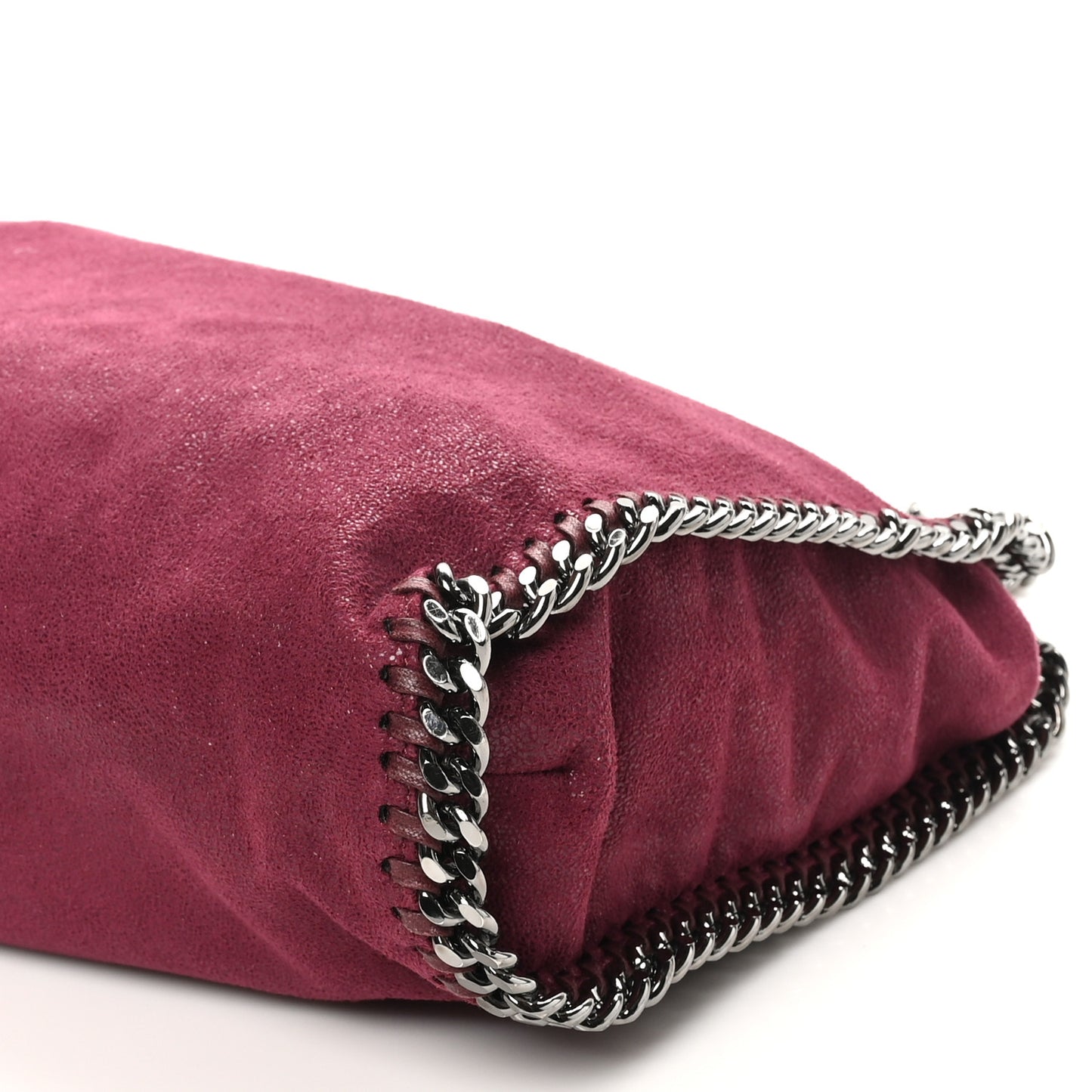 Shaggy Deer Falabella Tote Plum