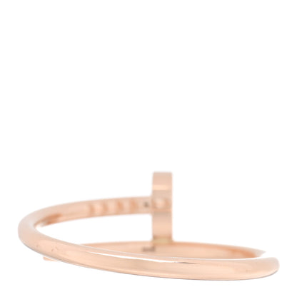 Cartier 18K Pink Gold Small Juste Un Clou Ring 57 8 3 of 5
