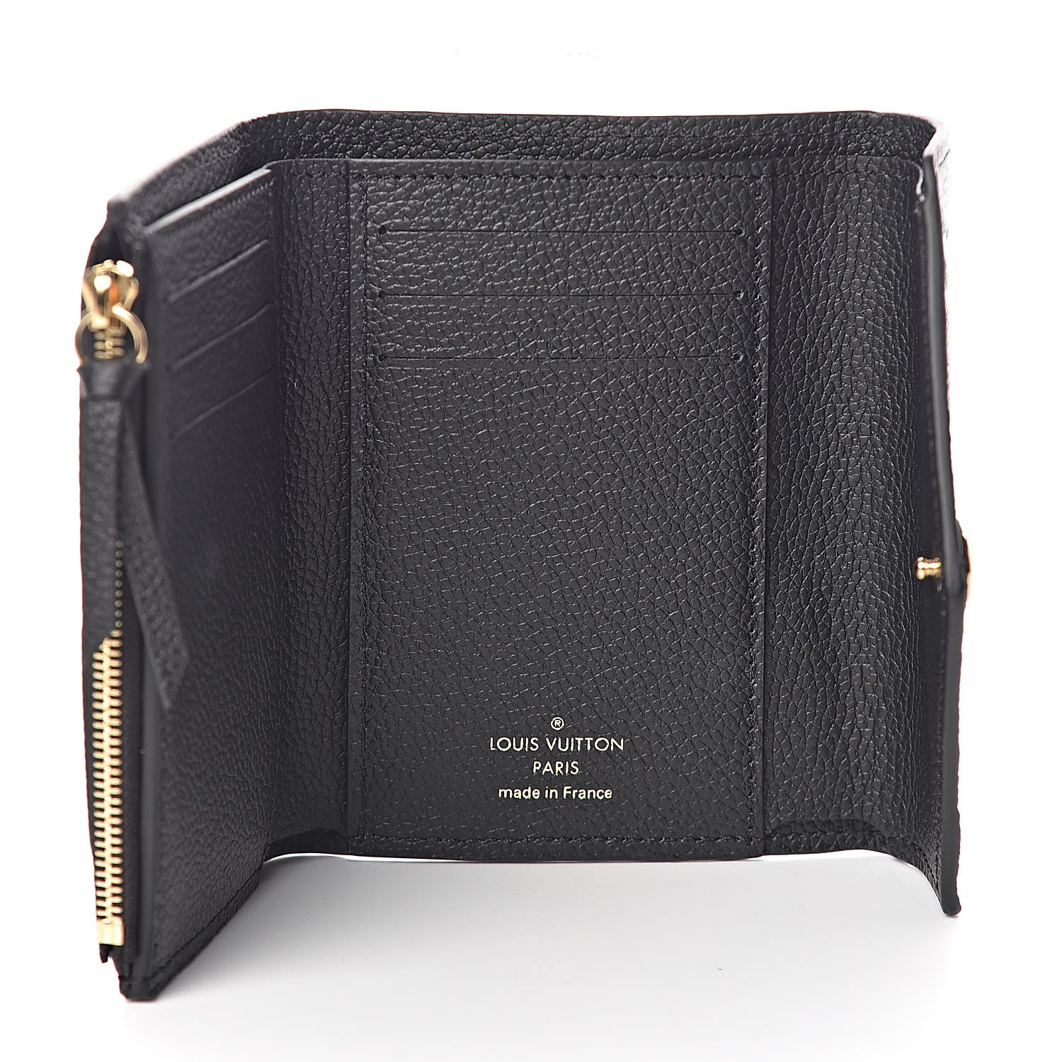 Louis Vuitton Empreinte Victorine Wallet Black 5 of 8