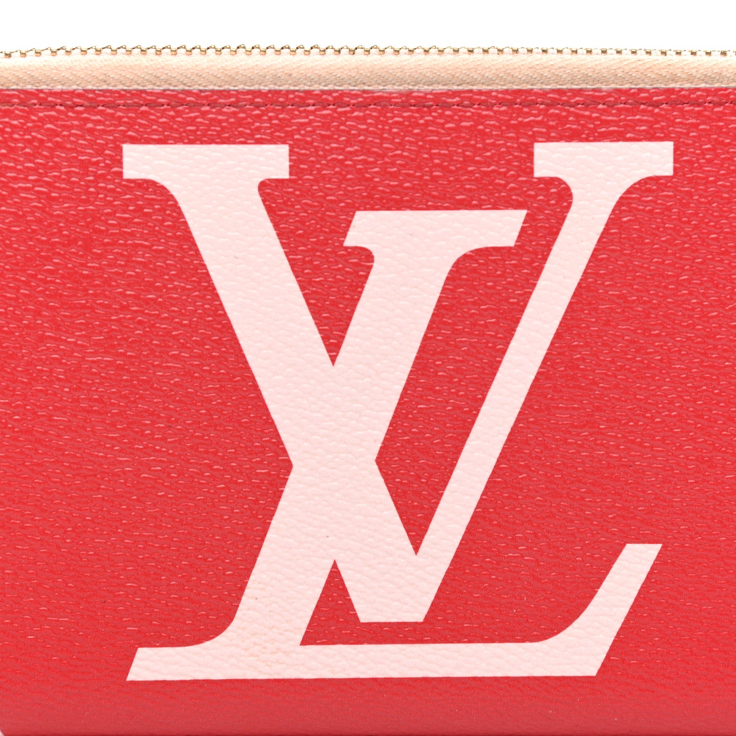Monogram Giant Zippy Wallet Rouge Rose