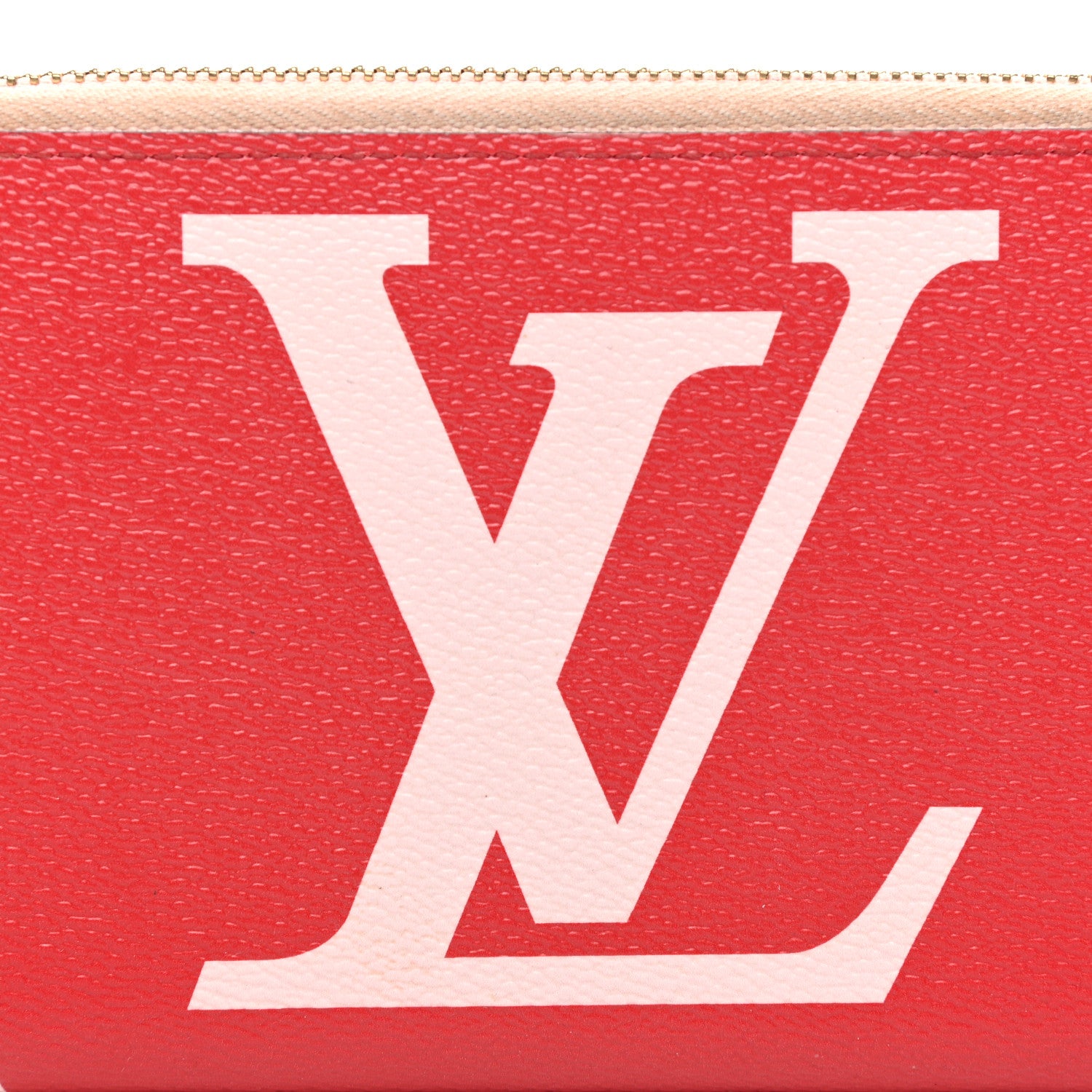 Louis Vuitton Monogram Giant Zippy Wallet Rouge Rose 7 of 8