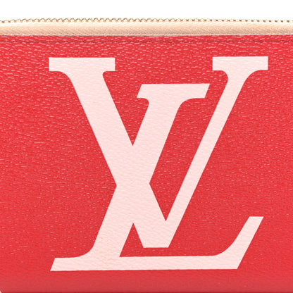 Louis Vuitton Monogram Giant Zippy Wallet Rouge Rose 7 of 8