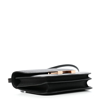 Hermes Epsom Constance 18 Black 4 of 10