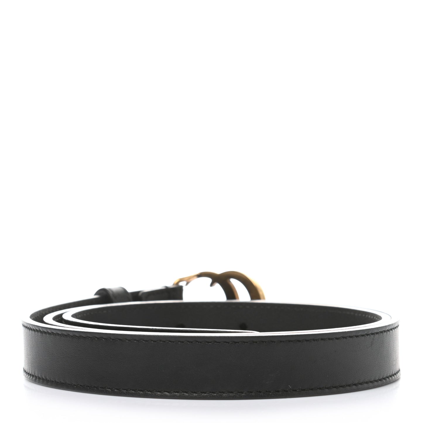 Calfskin Double G 20mm Belt 85 34 Black