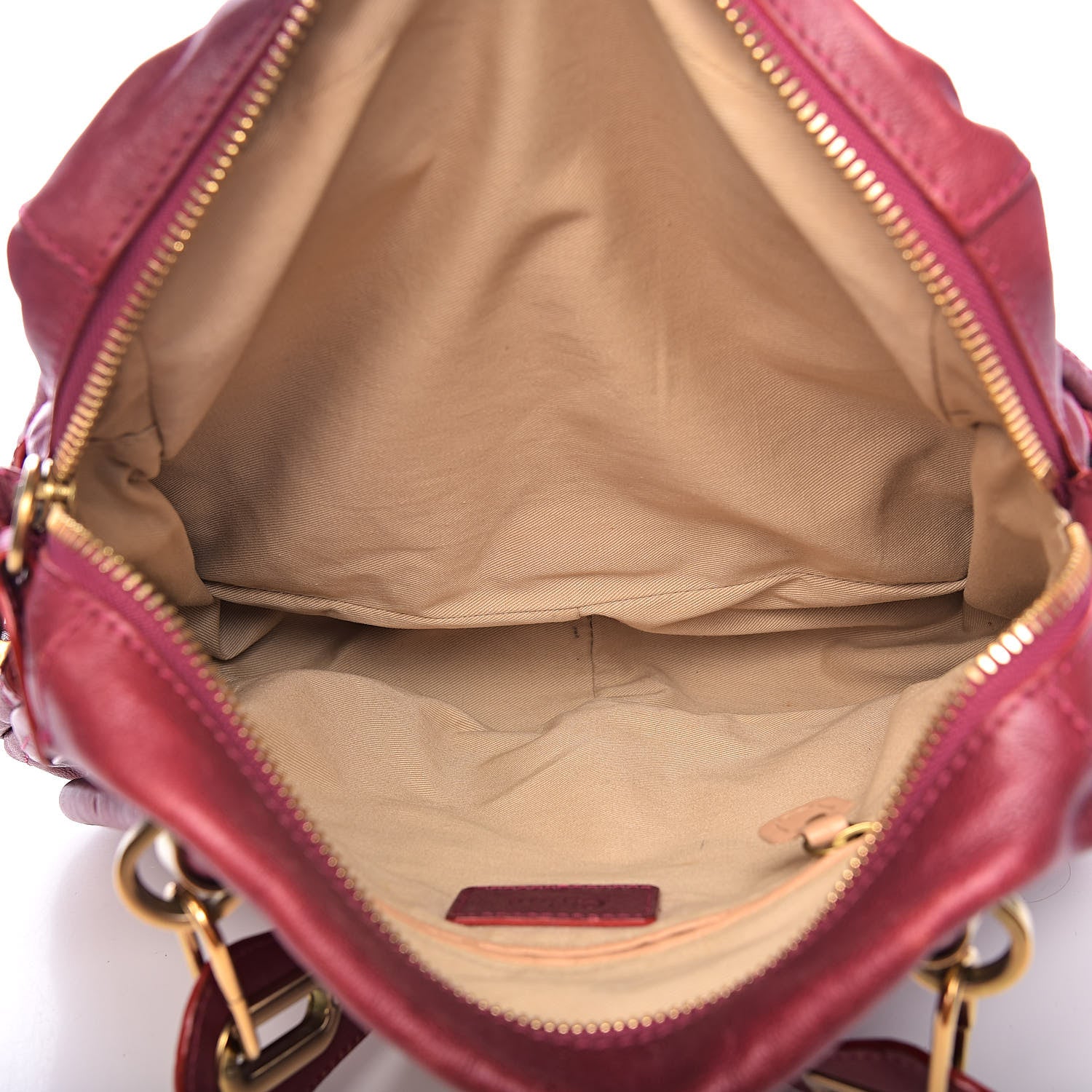 Chloe Calfskin Medium Paraty Cyclamen 5 of 16