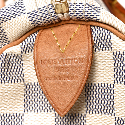 Louis Vuitton Damier Azur Speedy 30 5 of 9