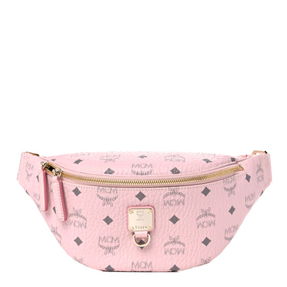 MCM Visetos Small Fusten Belt Bag Powder Pink 1 of 8