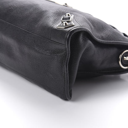 Balenciaga Chevre Silver Metallic Edge Hardware City Black 7 of 10